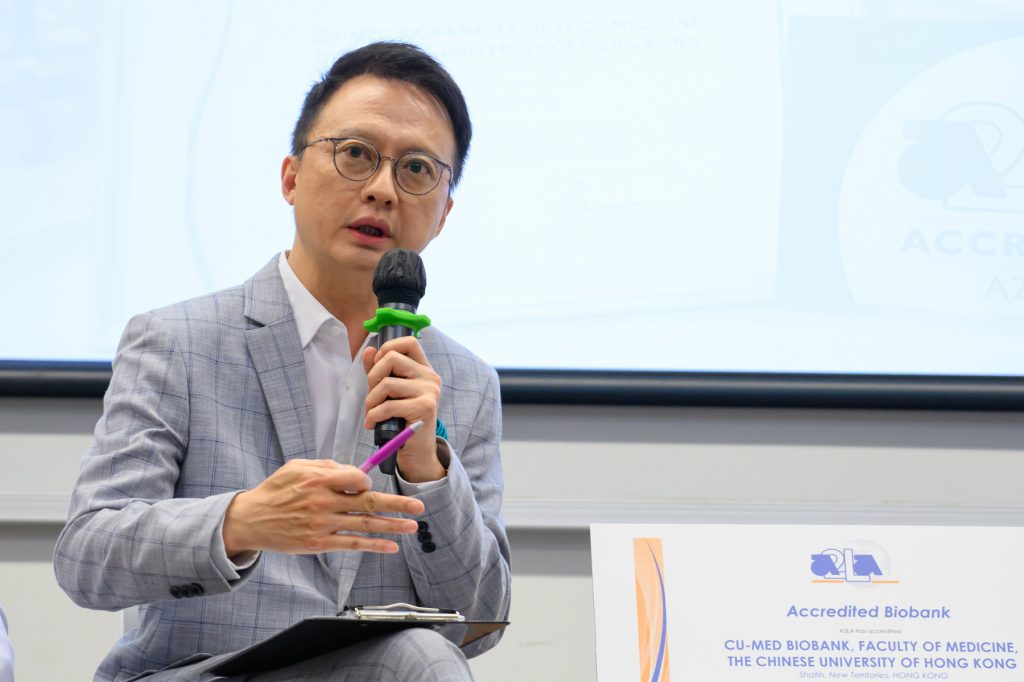 陳家亮教授指醫學院將與醫院管理局攜手推動香港成為粵港澳大灣區的新藥物研發基地。